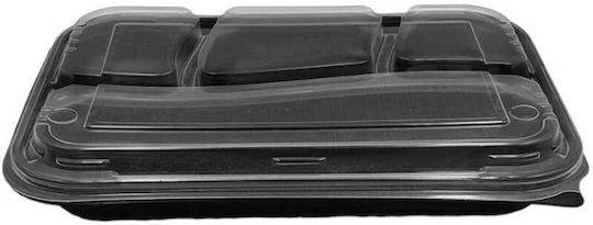 Ecocraft Disposable Plastic PP Tableware Black 100pcs