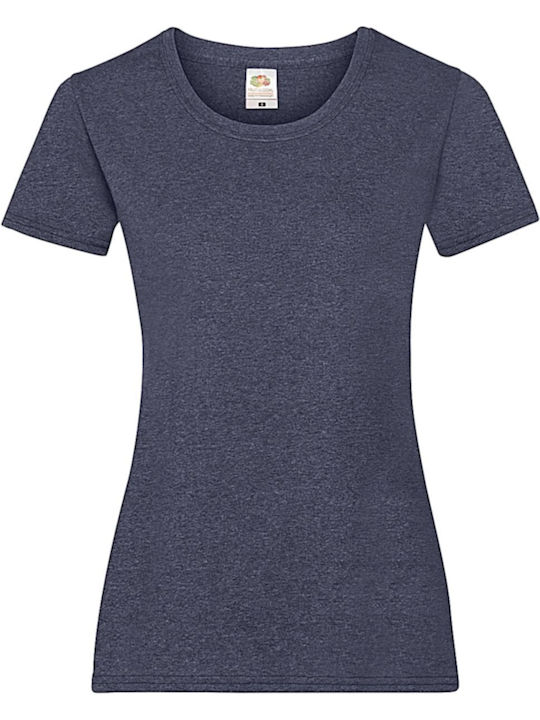 Fruit of the Loom Valueweight Γυναικείο Διαφημιστικό T-shirt Κοντομάνικο σε Χρώμα