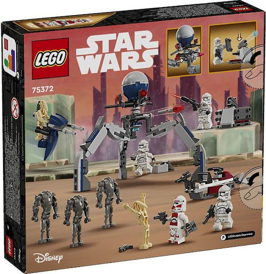 LEGO Star Wars Clone Trooper & Battle Droid Battle Pack για 7+ Ετών 215τμχ