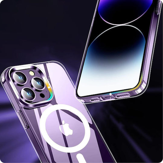 Tech-Protect Flexair Hybrid MagSafe Umschlag Rückseite Silikon Transparent (Galaxy S24 Ultra)