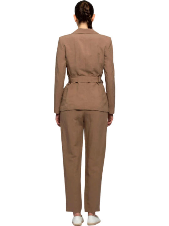kocca Women's Blazer Brown