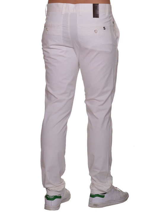 Endeson Fashion Herrenhose Chino ecru