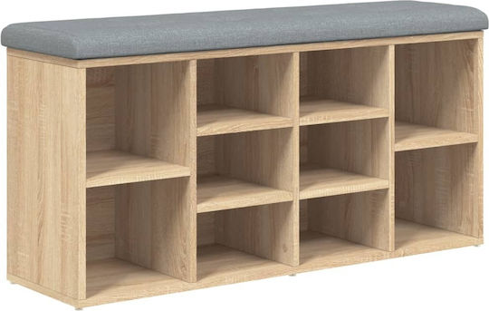 Антре с Шкаф за обувки & Пейка Sonoma Oak 102x32x50бр Антре с Шкаф за обувки & Пейка Sonoma Oak 102x32x50бр