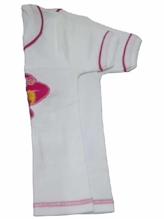 Bozer Kids' Undershirt Short-sleeved White