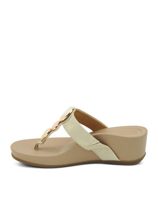 Women's Platform Shoes Gold