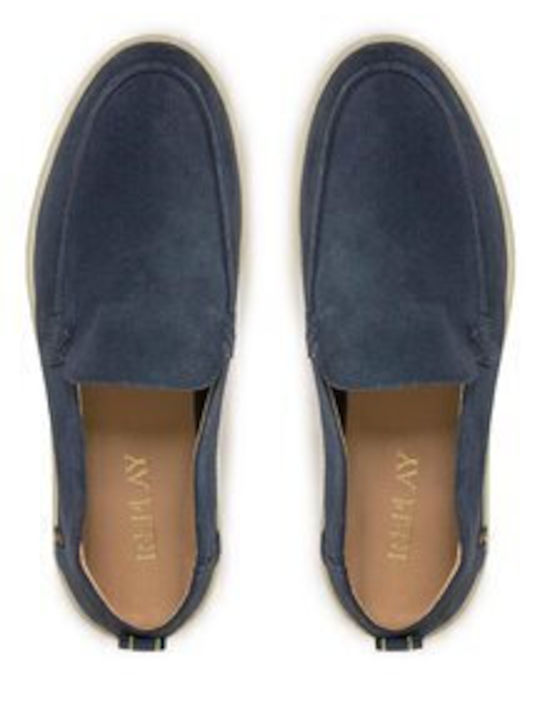Frank Men's Moccasins Blue