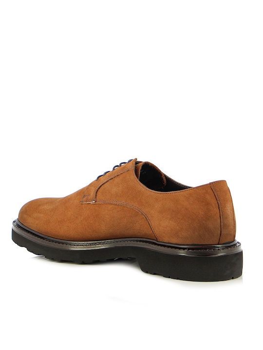 Men's Leather Moccasins Tabac Brown