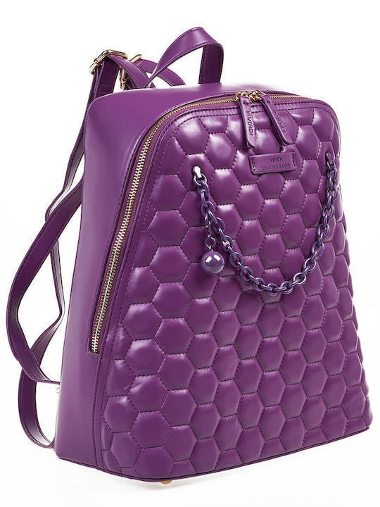 Verde Women's Bag Backpack Purple