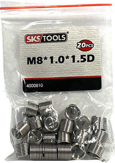 SKS Tools 4000810 Thread Repair Set 20pcs