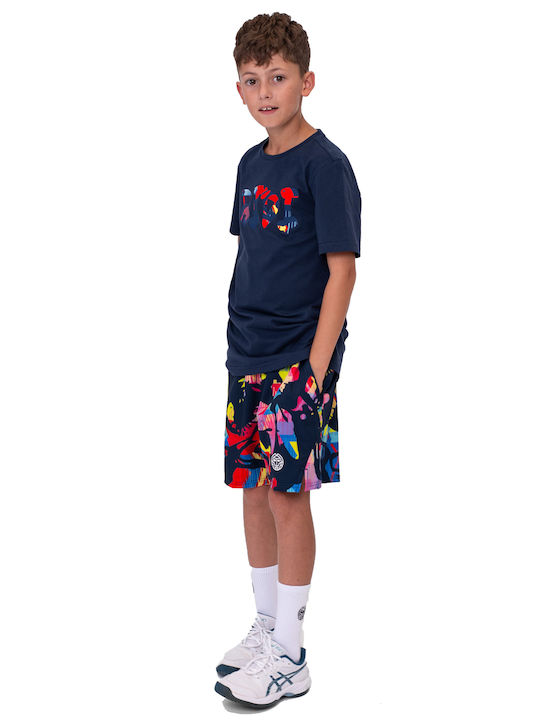 Kids' Shorts/Bermudas Fabric Dark Blue / Red / Mixed