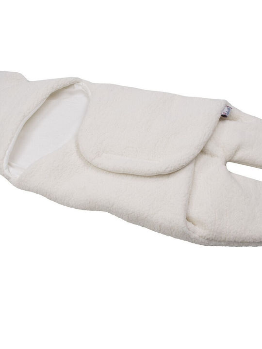 Kamtex Baby Winter Deckenschlafsack Ecru