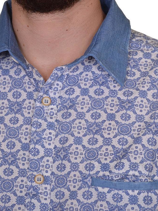 Long-sleeved Denim Shirt Multicolour