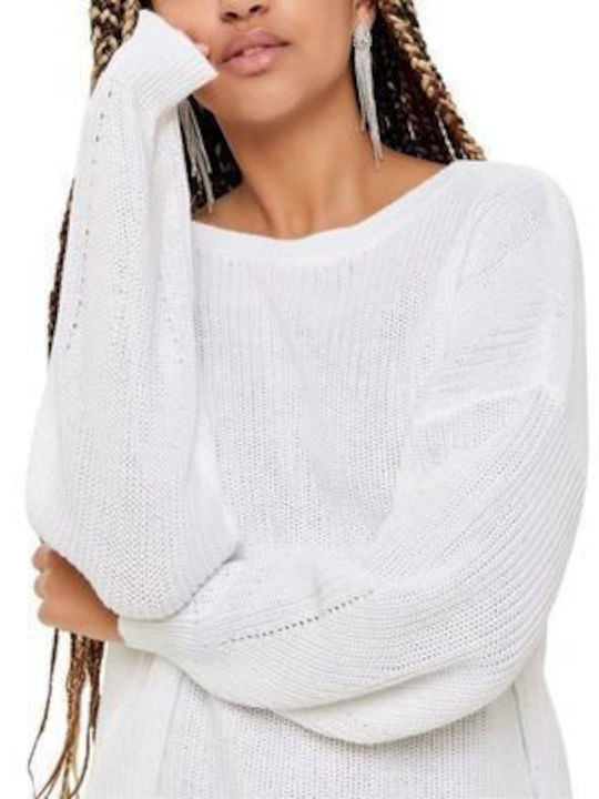 Only Women's Sweater White.