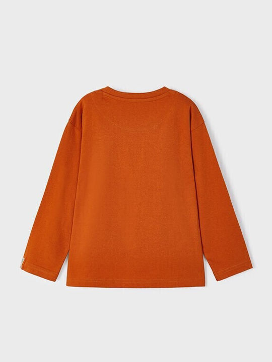 Kids' Shirt Long Sleeve Brown