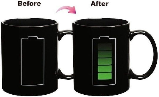 Gadget Master Becher Keramik Schwarz 330ml