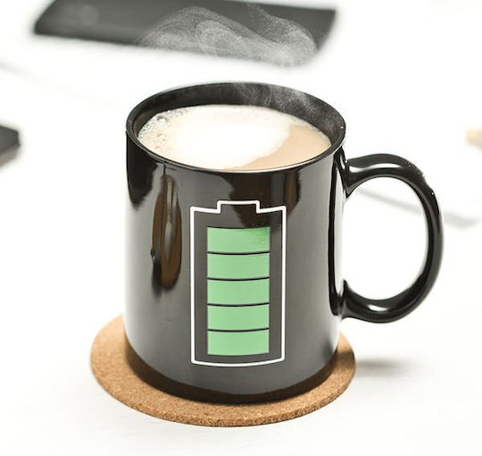 Gadget Master Cană Ceramică Neagră 330ml