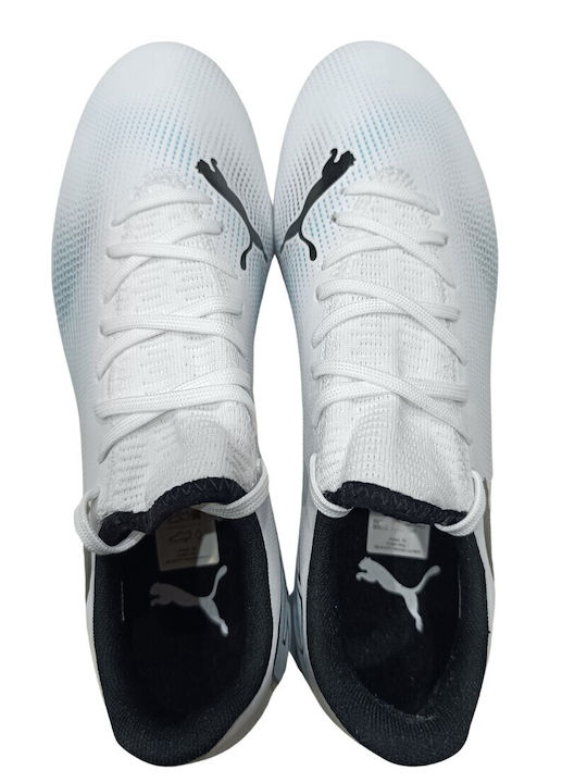 PUMA Future 7 Play Футболни Обувки с Бутони Бели