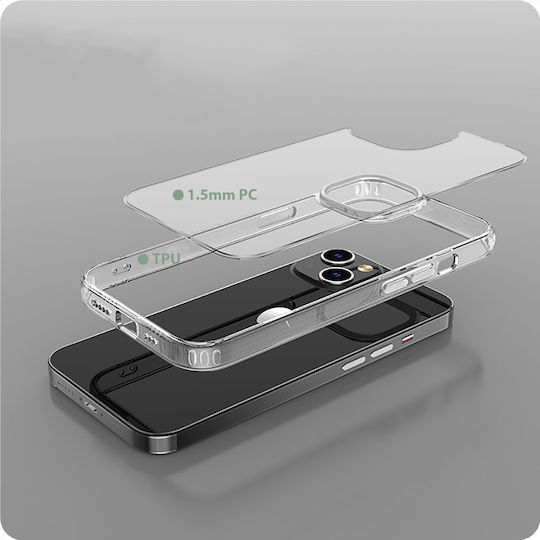 Tech-Protect Flexair Hybrid Back Cover Σιλικόνης 1.5mm Διάφανο (Galaxy S24 Ultra)