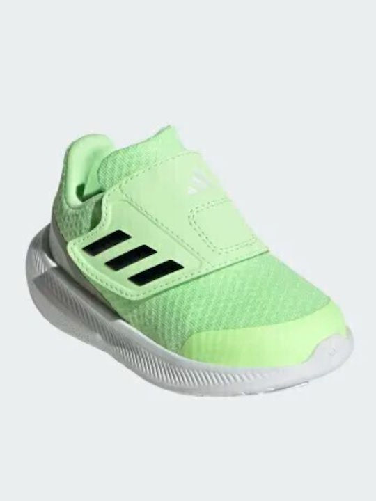 Runfalcon 3.0 AC I Kids Sports Shoes Running with Hoop & Loop Closure Green