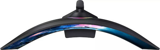 Samsung Odyssey G9 G95C Ultrawide VA HDR Curved Gaming Monitor 49" 5120x1440 240Hz με Χρόνο Απόκρισης 1ms GTG