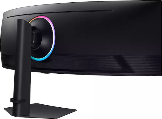 Samsung Odyssey G9 G95C Ultrawide VA HDR Curved Gaming Monitor 49" 5120x1440 240Hz με Χρόνο Απόκρισης 1ms GTG