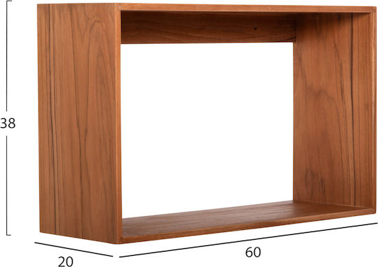 Shelves Wall Chengis 3pcs 60x20x38cm Natural Shelves Wall Chengis 3pcs 60x20x38cm Natural