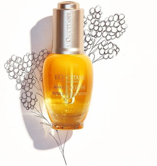 L'Occitane Immortelle Divine Λάδι Προσώπου με Βιταμίνη Ε για Αντιγήρανση & Σύσφιξη 30ml