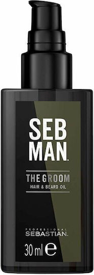 Масло Грижа за брада Seb Man The Groom 30мл