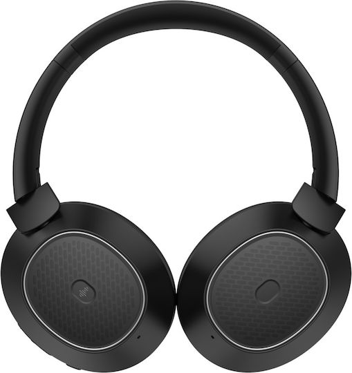 PowerLocus MoonFly ANC Wireless / Wired Over Ear Headphones with 70 hours Playing Time Black