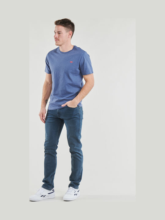 511 Men's Elastic Jeans Pants with Skinny Straight Fit Navy Blue