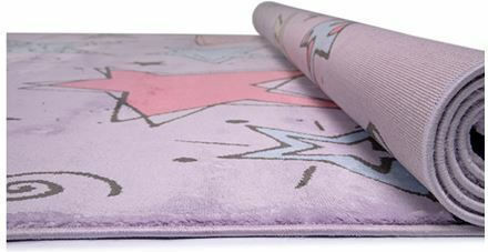 Viokarpet Kinder Teppich Lila 140x200cm