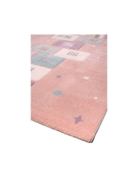 Βιοκαρπέτ Παιδικό Χαλί Ροζ 140x200cm