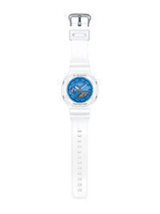 Casio Sparkle Winter Ρολόι Μπαταρίας με Καουτσούκ Λουράκι