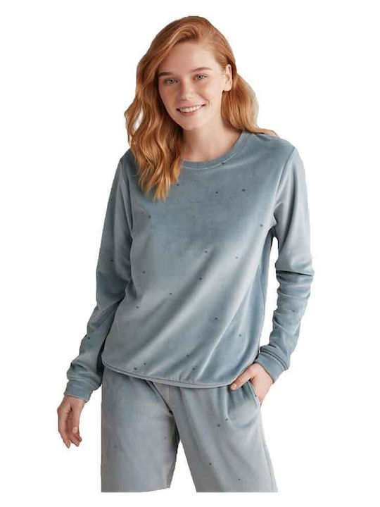 Catherine's Winter Women's Pyjama Set Blue. Catherine’s