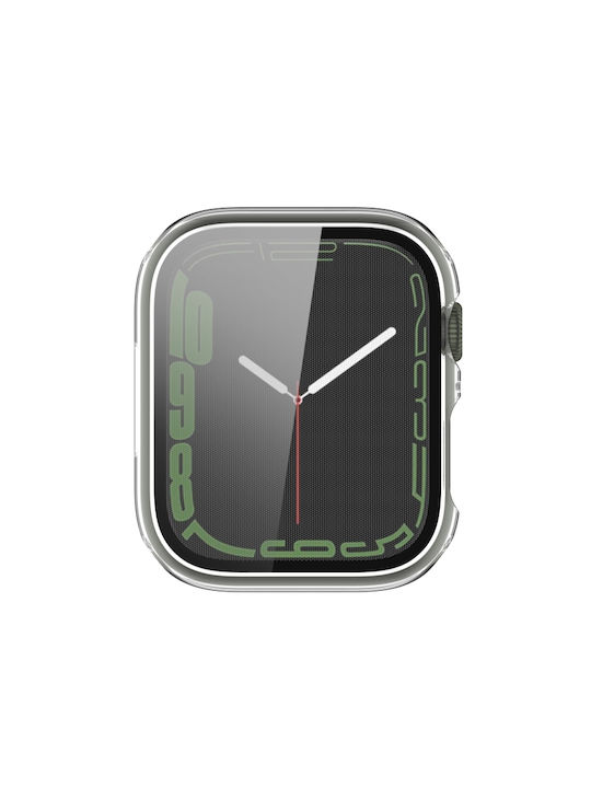Πλαστική Θήκη σε Διάφανο χρώμα για Apple Watch Series 9 / 8 / 7