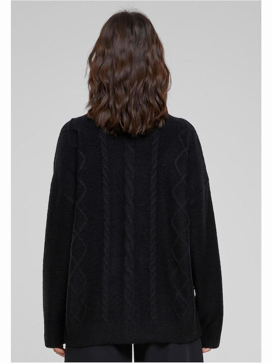 Women's Knitted Cardigan Black