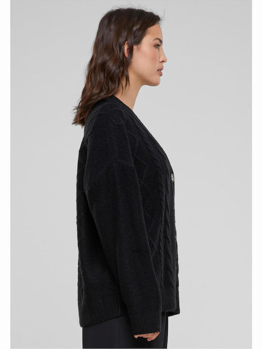 Women's Knitted Cardigan Black