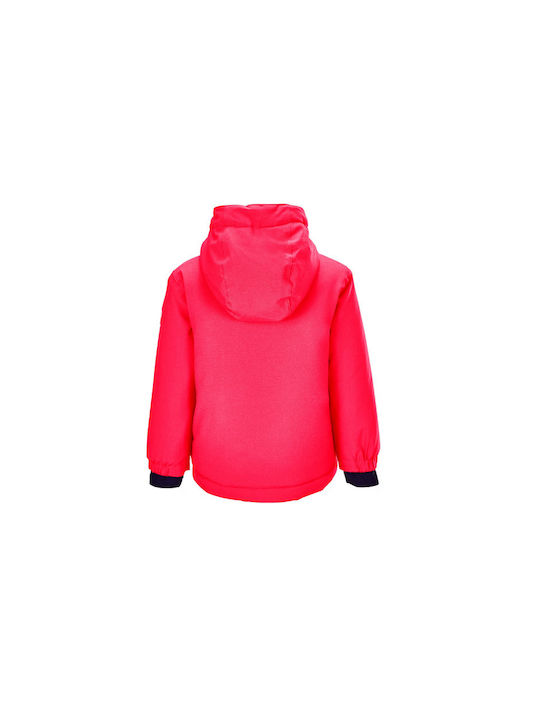 Killtec Wasserdicht Kinderjacke mit Futter & Kapuze Fuchsie