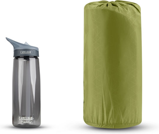 Sea to Summit Mat Self Inflating Rectangular Self-Inflating Single Camping Sleeping Mat 75x in Green color