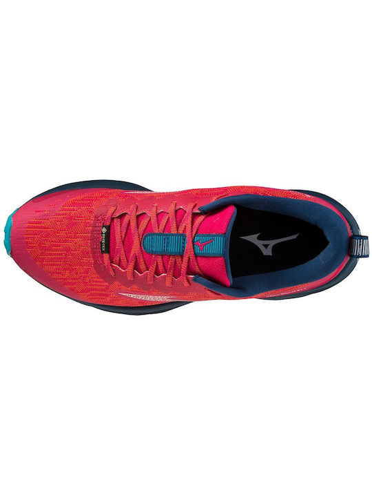 Mizuno Herren Sportschuhe Trail Running Wasserdicht mit Gore-Tex Membran Jazzy / Blueopal / Bluebird