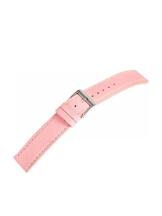 Just Watch Curea din piele Roz 20mm