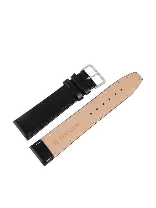 New Era Leather Strap Black 20mm