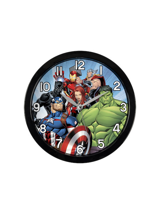 Disney Детски Часовник На Стена Avengers 25см