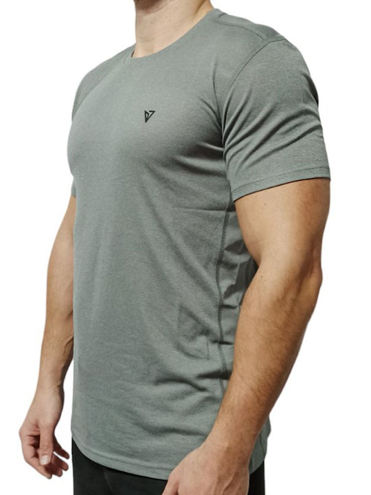 Αθλητικό T-shirt Γκρι