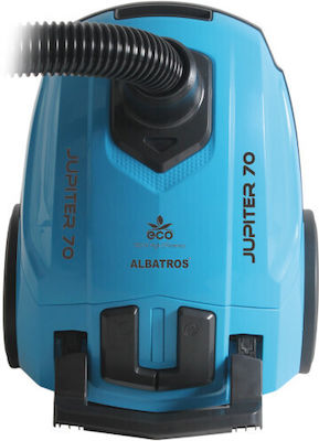 Albatros Jupiter 70 Eco Staubsauger 700W Eingetütet 2Es Hellblau