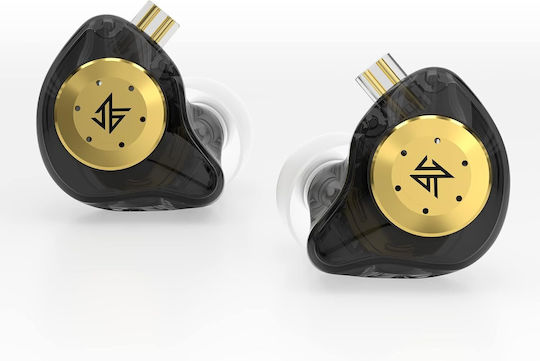 KZ Ακουστικά Ψείρες In Ear EDX Pro Μαύρα