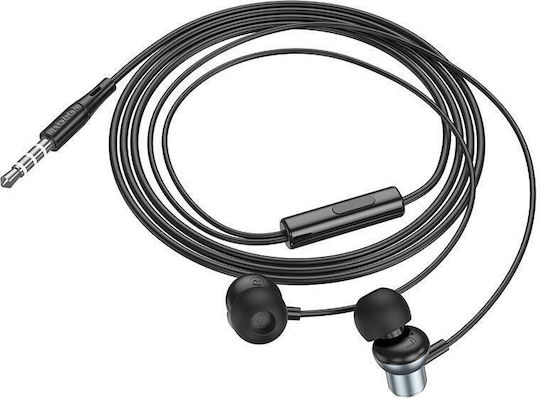 Hoco M110 Encourage In-ear Handsfree με Βύσμα 3.5mm Γκρι