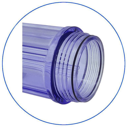 Puredry Water Filtration System Double Central Supply Micron 1'' PDW-FH2 1C