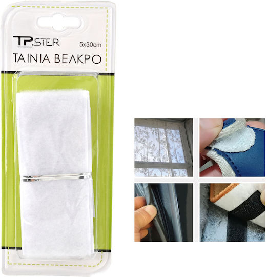 Tpster Accesorii de Cusut Alb 30x5cm.