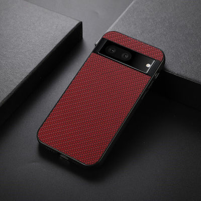 Google Pixel 7 5G Case OEM Design Carbon Fiber Back TPU Red